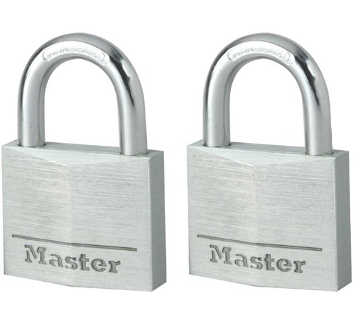 De Raat - Master Lock - cadenas avec serrure à clé - 2 pièces
