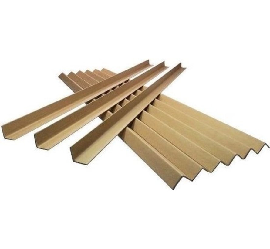 Kartonnen hoekprofielen - 50x50x3mm - lengte 200 cm - 50 stuks