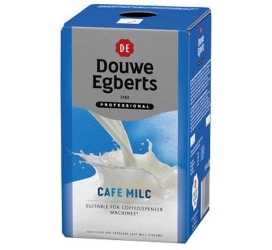 Douwe Egberts - cafe milc - koffiemelk voor automaten - pak van 0,75 l