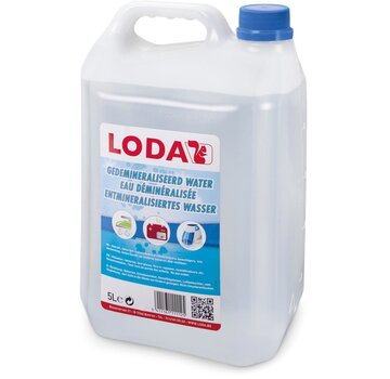 LODA - eau déminéralisée - bouteille de 5 l