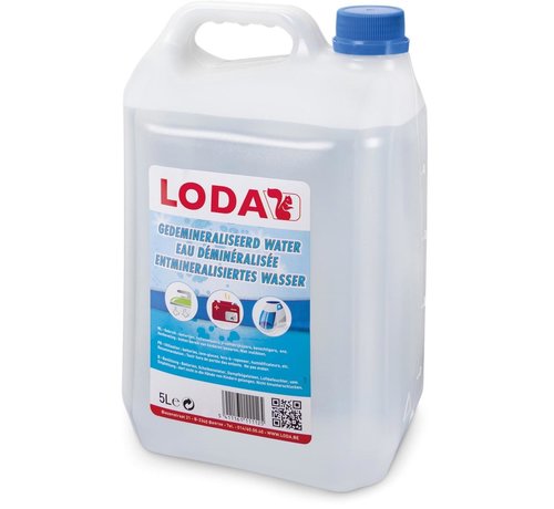 LODA - eau déminéralisée - bouteille de 5 l