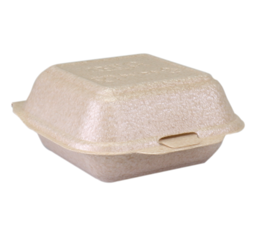 Merkloos XXP - Hamburgerbox - 150x150x70mm - beige - 500 stuks