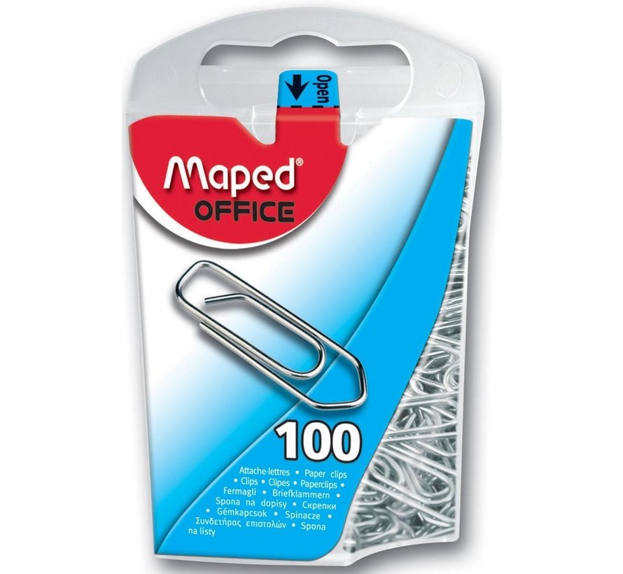 Maped papierklemmen -25mm - 100 stuks