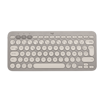 Logitech - draadloos toetsenbord K380 - azerty - wit