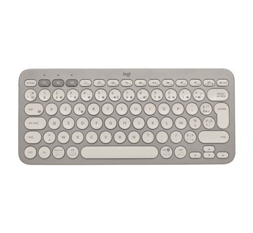 Logitech - clavier sans fil K380 - azerty - blanc