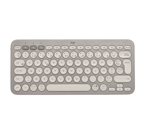 Logitech - draadloos toetsenbord K380 - azerty - wit