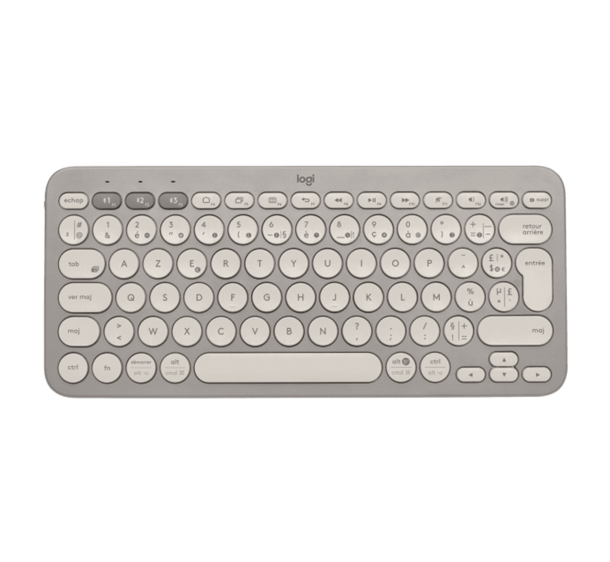 Logitech - clavier sans fil K380 - azerty - blanc