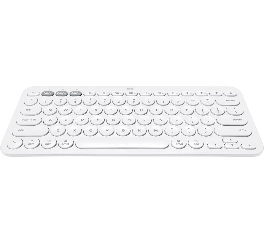 Logitech - clavier sans fil K380 - azerty - blanc