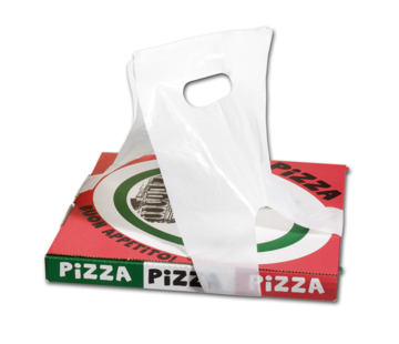 Specipack HDPE Bag - Porte-boîtes à pizza/gâteaux - 1100x200mm - blanc - 1000 pièces