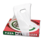 HDPE Tas - Pizza/gebaksdoosdrager - 1100x200mm - wit - 1000 stuks
