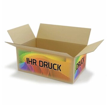 Specipack Imprimé en une seule vague 294 x 194 x 144 mm - Lot de 100 boîtes imprimées avec votre propre design