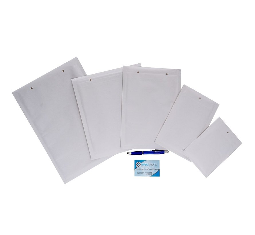 Enveloppes à coussin d'air B12 - Enveloppe à bulles 120 x 215 mm A6 - Boîte de 200 pièces