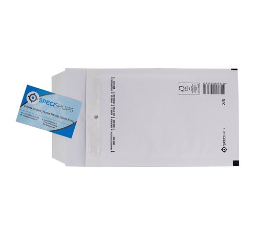 Specipack Enveloppes à coussin d'air B12 - Enveloppe à bulles 120 x 215 mm A6 - Boîte de 200 pièces