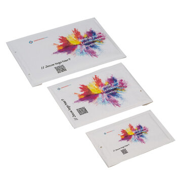 Specipack Enveloppes à coussin d'air A imprimées - Enveloppe à bulles 100 x 165 mm imprimée avec votre propre design - Boîte de 200 pièces