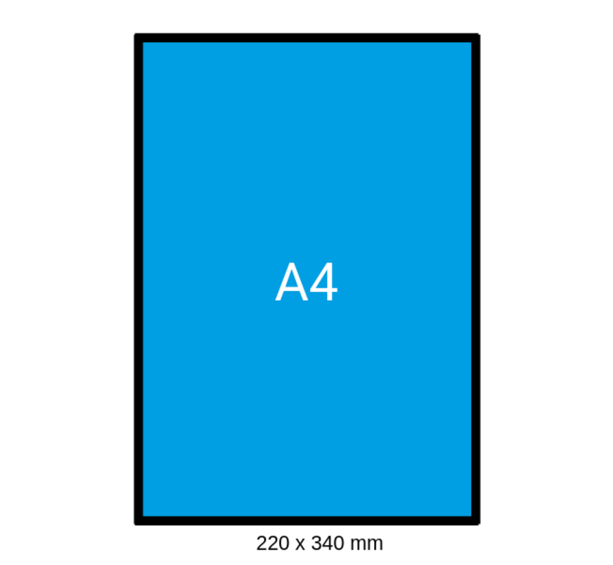 Luchtkussen enveloppen F16 - Bubbelenvelop 220 x 340 mm A4  - Doos met 100 stuks