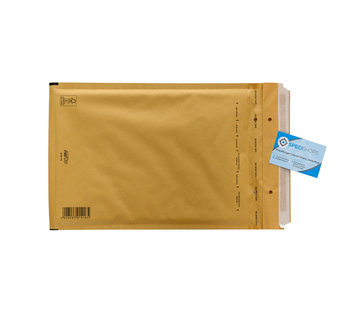 Specipack Enveloppes à coussin d'air Marron F16 - Enveloppe à bulles 220 x 340 mm A4 - Boîte de 100 pcs.