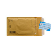 Specipack Enveloppes à coussin d'air Brown B12 - Enveloppe à bulles 120 x 215 mm A6 - Boîte de 200 pièces