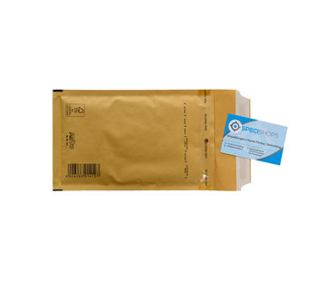 Specipack Enveloppes à coussin d'air Marron B12 - Enveloppe à bulles 120 x 215 mm A6 - Boîte de 200 pièces