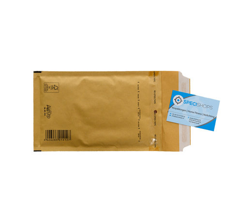 Specipack Enveloppes à coussin d'air Marron B12 - Enveloppe à bulles 120 x 215 mm A6 - Boîte de 200 pièces