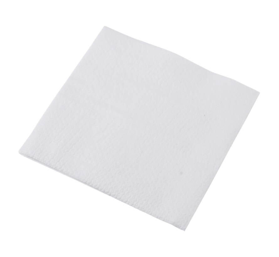 Serviette 1 pli - 33x33cm - blanc - 6kg