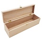 Coffret à vin en bois pour 1 bouteille - avec fermeture par clic - 36 cm x 10,4 cm x 10 cm