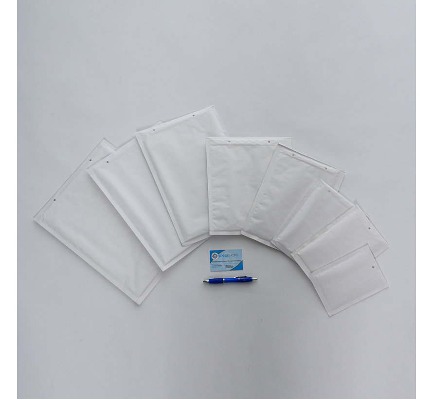 Enveloppes à coussin d'air CD - Enveloppe à bulles 180 x 165 mm - Boîte de 100 pièces