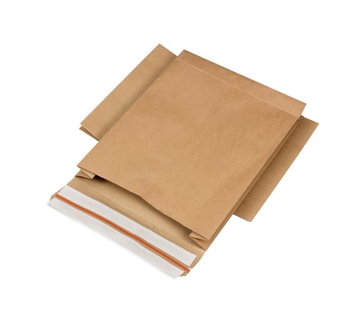 Specipack Papieren verzendzakken - do good bag - 200 x 300 x 50 mm - 135g - met retourstrip - 100 stuks