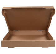 Specipack Boîte à pizza en carton ondulé - 33x33x4cm - marron - 100 pièces