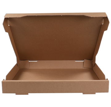 Specipack Pizzadoos golfkarton - 33x33x4cm - bruin - 100 stuks
