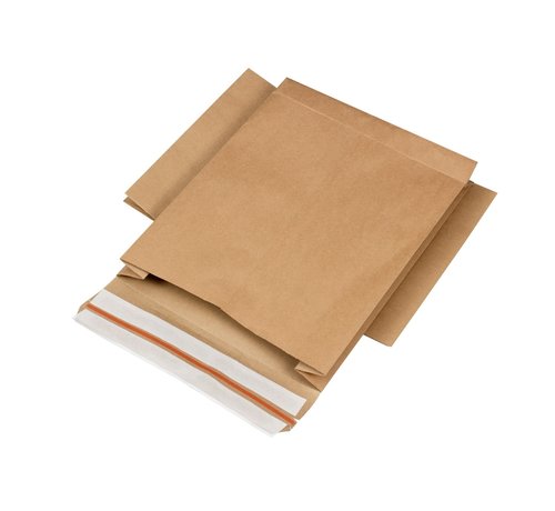 Specipack Papieren verzendzakken - do good bag - 250 x 350 x 50 mm - 135g - met retourstrip - 100 stuks