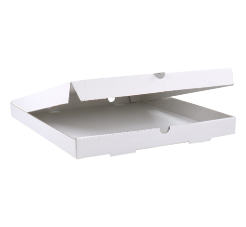 Specipack Pizzadoos golfkarton - 33 x 33 x 4 cm - wit - 100 stuks