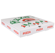 Specipack Boîte à pizza Americano - 30x30x3cm - blanc - 150 pièces