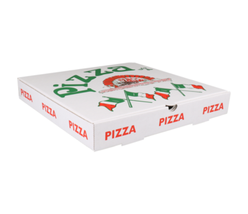 Specipack Boîte à pizza Americano - 30x30x3cm - blanc - 150 pièces