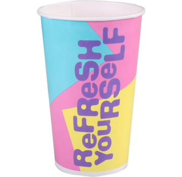 Specipack Gobelet à milkshake - Refresh - 400ml/16oz - 1000 pièces