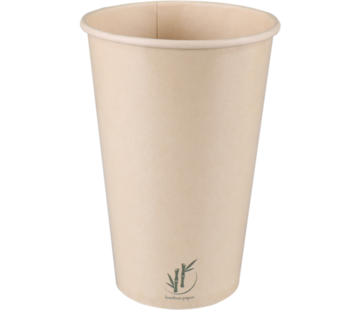 Specipack Kartonnen Milkshakebeker - bamboepapier - 480ml - 1000 stuks