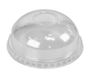 Specipack Couvercle gobelet Milkshake - Ø95mm + trou 50mm - transparent - 2000 pièces