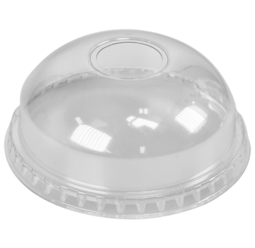 Specipack Couvercle gobelet Milkshake - Ø95mm + trou 50mm - transparent - 2000 pièces