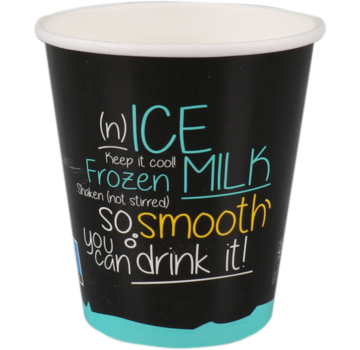 Specipack Gobelet Milkshake en carton - ICE is (N)ICE - 300ml/12oz - 800 pièces