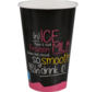 Gobelet Milkshake en carton - ICE is (N)ICE - 400ml/16oz - 1000 pièces