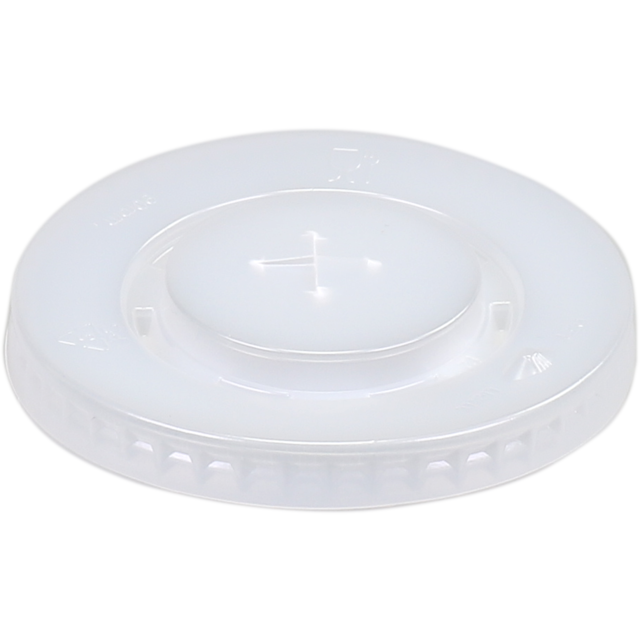 1000 Transparente PS-Deckel 90mm Mit Kreuzschlitz ? Produktbild-Vorschau 3