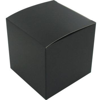 Specipack Boîte cadeau noire - cube - 10x10x10cm - 25 pièces