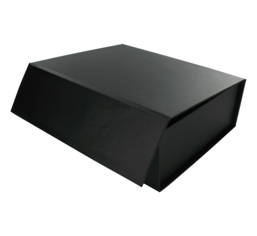 Specipack Boîte cadeau noire - avec fermeture magnétique - 155x130x50mm - 50 pièces