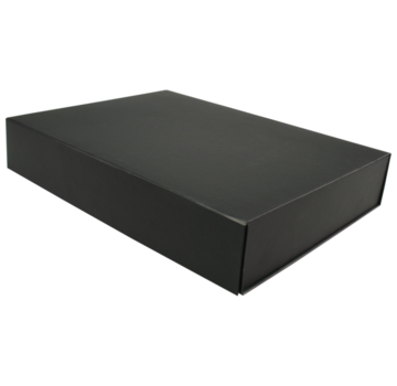 Specipack Boîte cadeau noire - avec fermeture magnétique -390x290x70mm - 25 pièces