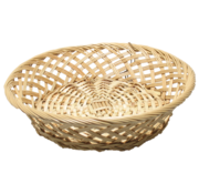 Specipack Panier en osier - naturel - rond - Ø33cm - 8cm