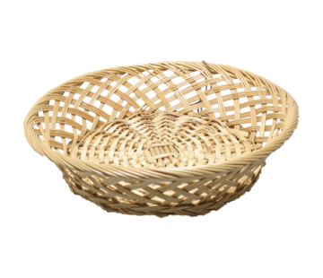 Specipack Panier en osier - naturel - rond - Ø33cm - 8cm