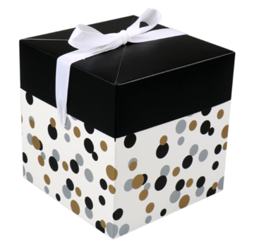 Specipack Confetti doos - Pop Up Box - 15x15x15cm - 25 stuks