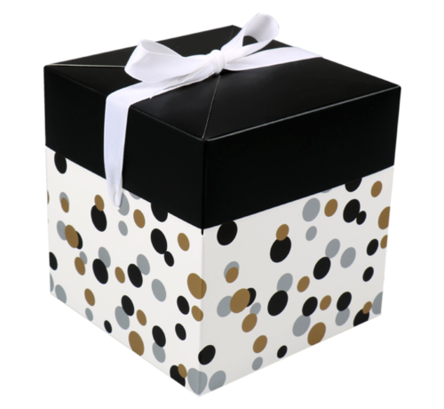 Specipack Confetti doos - Pop Up Box - 15x15x15cm - 25 stuks