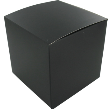 Specipack Boîte cadeau noire - cube -12x12x12cm - 25 pièces
