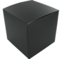 Zwarte geschenkdoos- kubus -12x12x12cm - 25 stuks