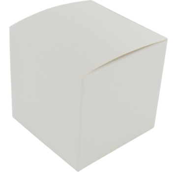 Specipack Boîte cadeau blanche - cube - 8x8x8cm - 25 pièces